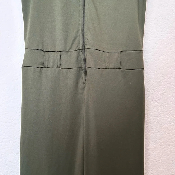 Spirit uniform costume naval jumpsuit Cosplay USA Costume military green sz XS - Picture 3 of 8